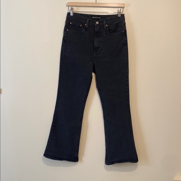 Denim Forum The Twiggy Hight Rise Flare Women's Jeans. Size 28 L - Picture 1 of 11